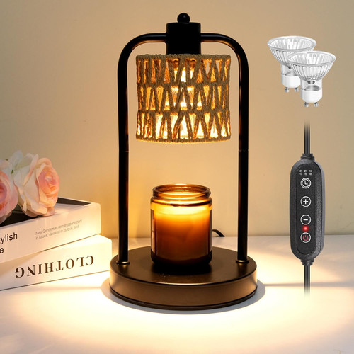 Candle warmer lamp - with, timer