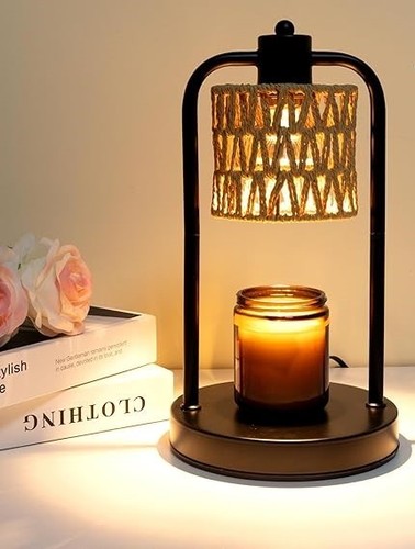 Candle warmer lamp with timer - candle,