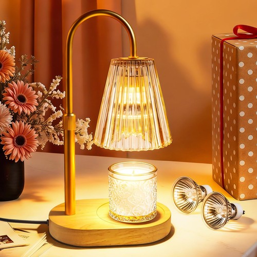 Candle warmer lamp with - candle,