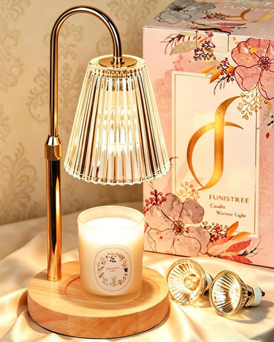 Candle warmer lamp with - lamp, timer