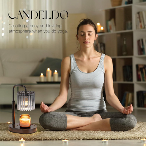 Candle warmer lamp with timer - lamp,
