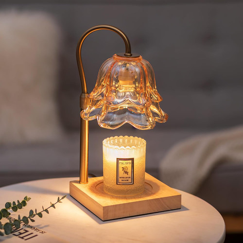 Candle warmer lamp with timer - candle,
