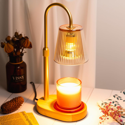 Candle warmer lamp with timer - lamp,