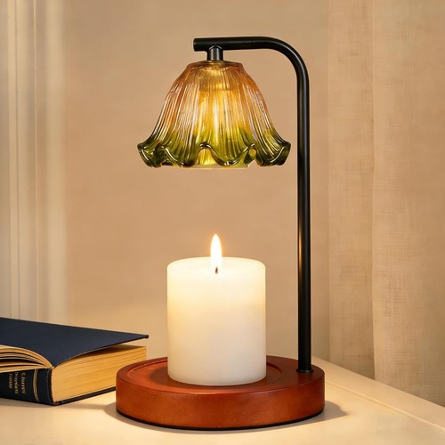 Candle warmer lamp with - candle,